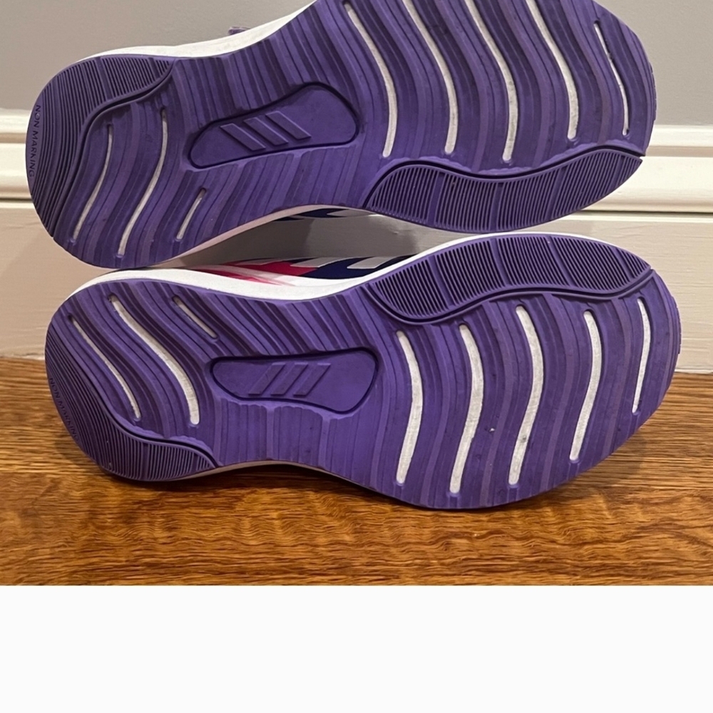 adidas Pink and Purple Sneakers with Vibrant Design - Picture 4 of 8
